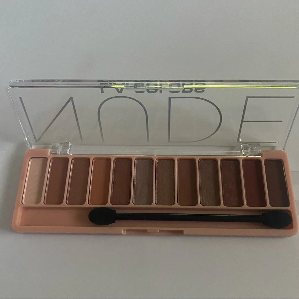 L.A. Colors Nude Eyeshadow Palette - Brown Shades